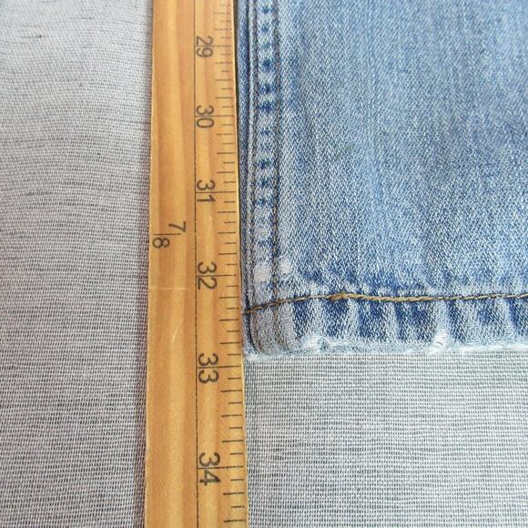 Vintage Levis 505 Jeans Mens 36x34 Blue Straight Fit Grunge Cowboy USA 90s Y2K - Picture 8 of 13
